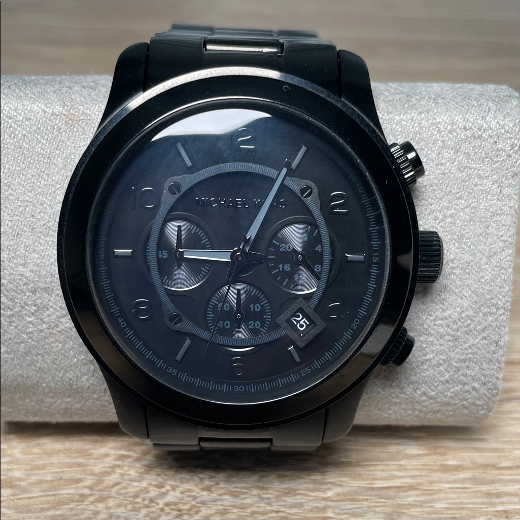 Michael Kors Black Dial Chronograph Watch